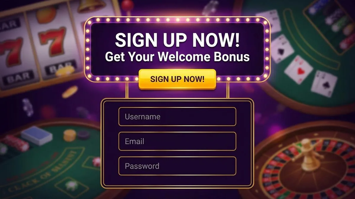Registrera dig med bonus